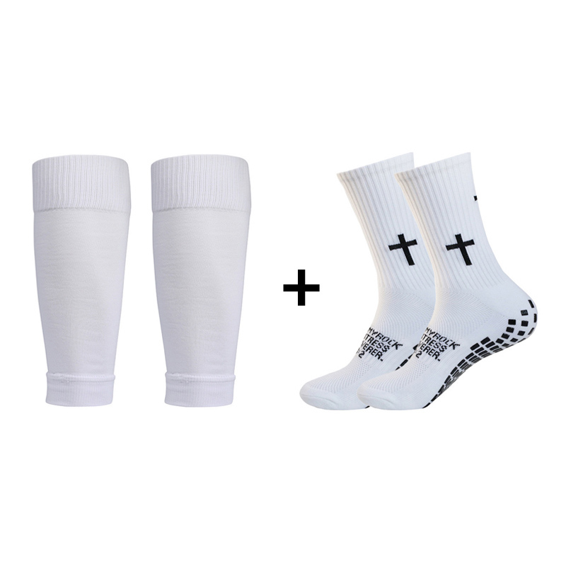 Knee Brace Badminton - Zestaw 2 par antypoślizgowych skarpet piłkarskich