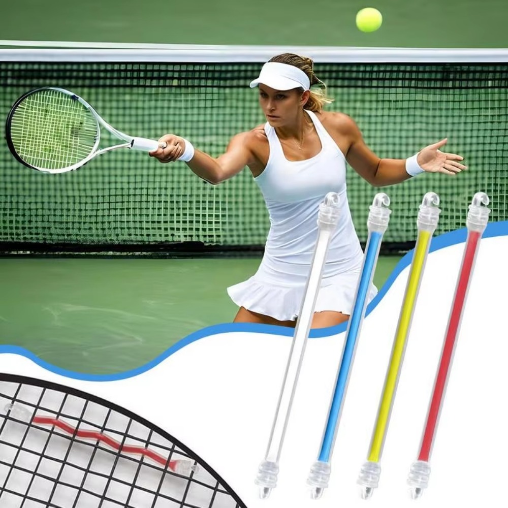 Racket Vibration Dampener - 1 szt. Silikonowe tłumiki drgań rakiet