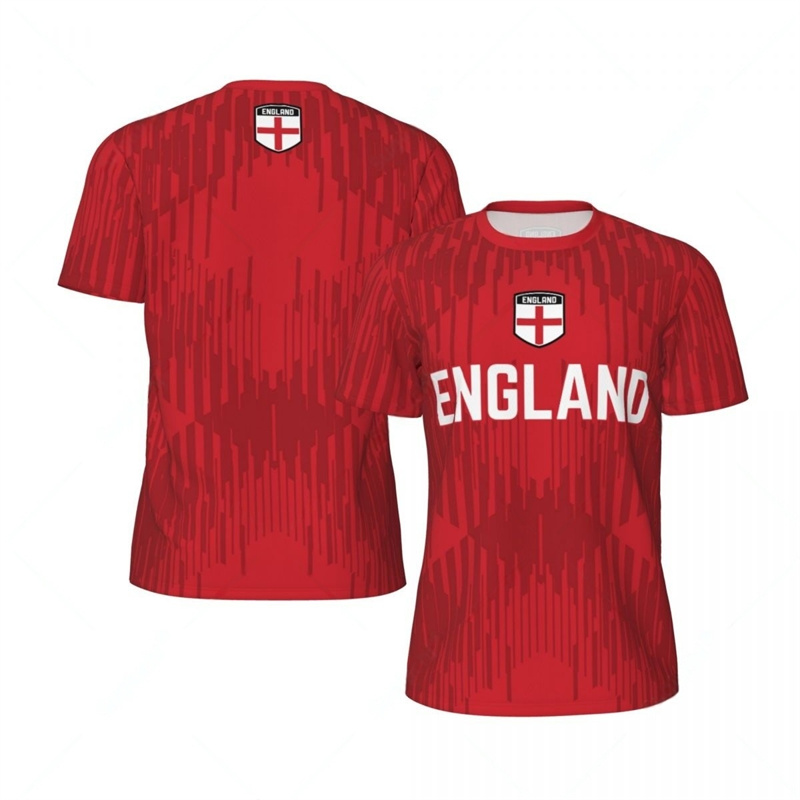Badminton England - England Football Tshirt Men Quick Dry