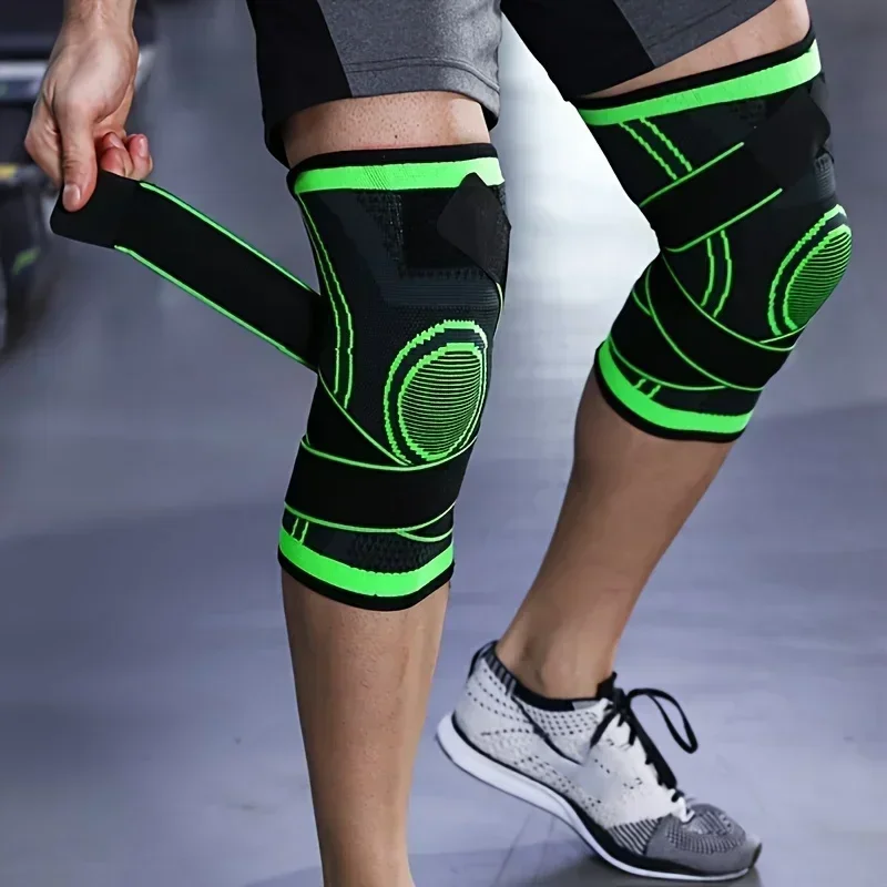 Knee Brace Badminton - 1 SZT. Regulowana sportowa opaska na