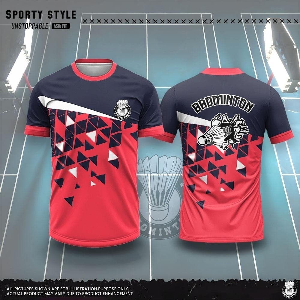 Męska Odzież Moda Koszulka Bad – Badminton Aesthetic recenzja i cena