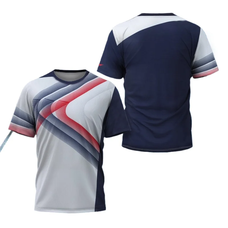 Męska koszulka graficzna z mot – Badminton Aesthetic recenzja i cena