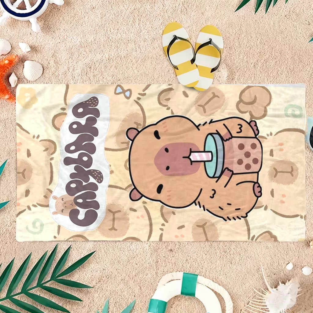 Ręcznik plażowy z kreskówkową  – Towel Small Sport recenzja i cena